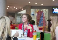 Students in Students' Union Costa Coffee