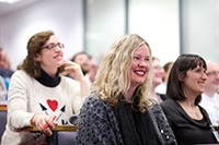 Justine Davidson at an ALTC event