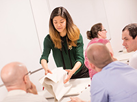 people around conference table