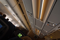 Onboard an aeroplane
