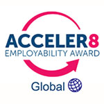 Accelerate global employability award logo