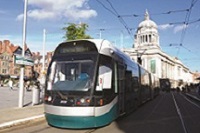 Tram in Nottingham
