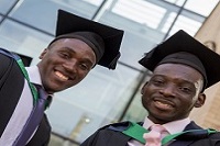 NTU male student graduating