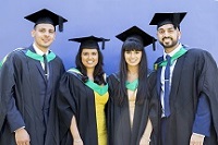 Students graduating