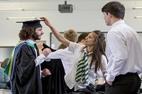 Students graduating