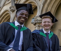 NTU students during Graduation