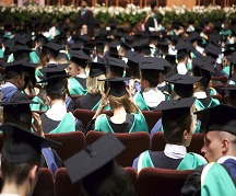 NTU students at their Graduation ceremony