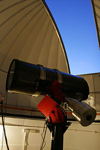 Inside the Trent Astronomical Observatory